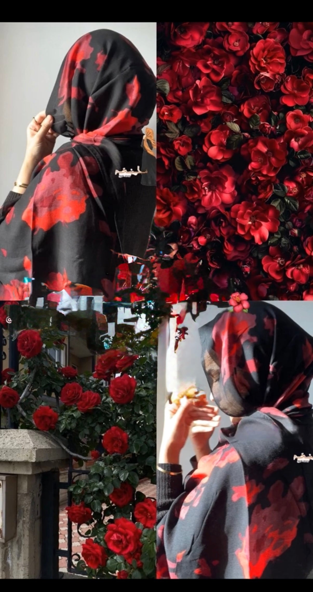 Model hijab