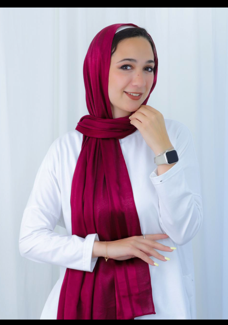 Model hijab