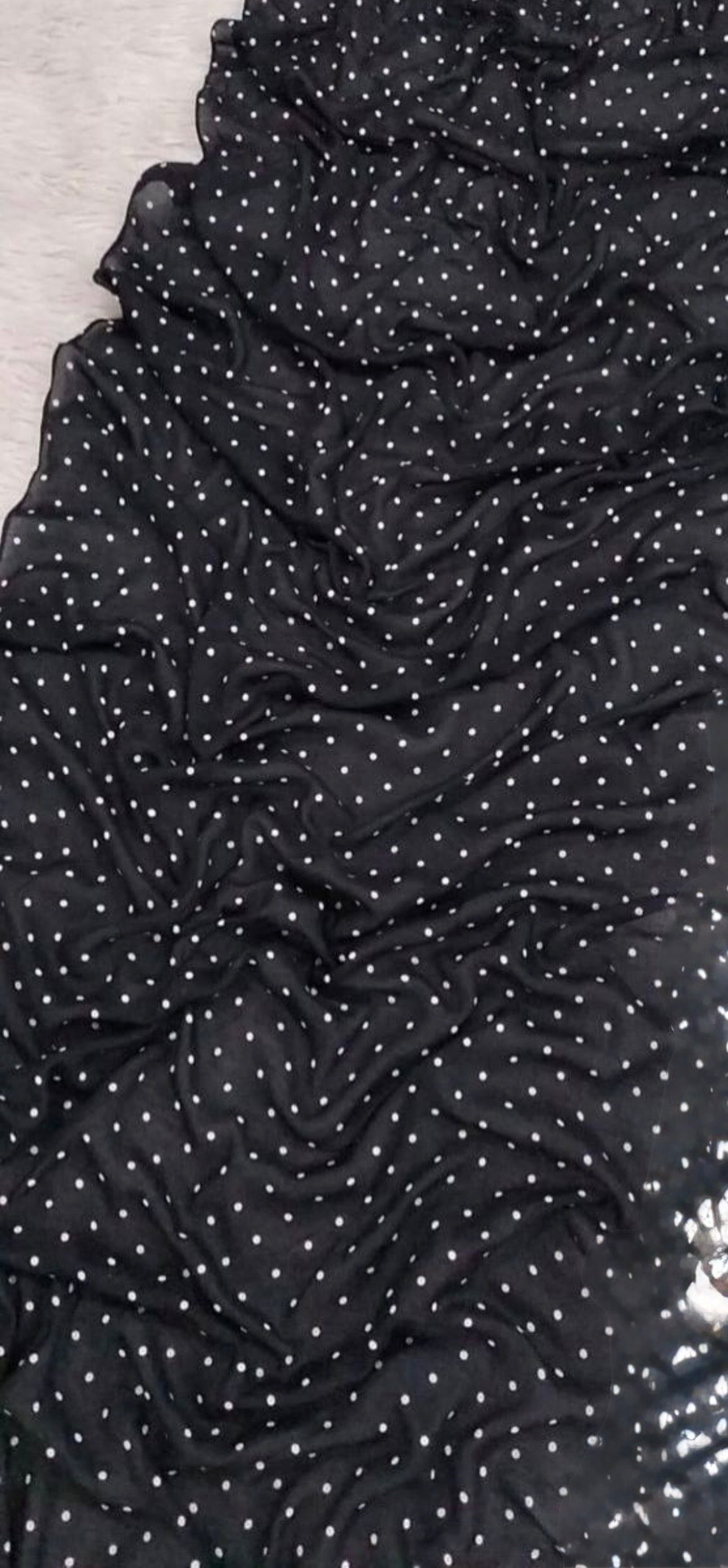 polka dots model hijab