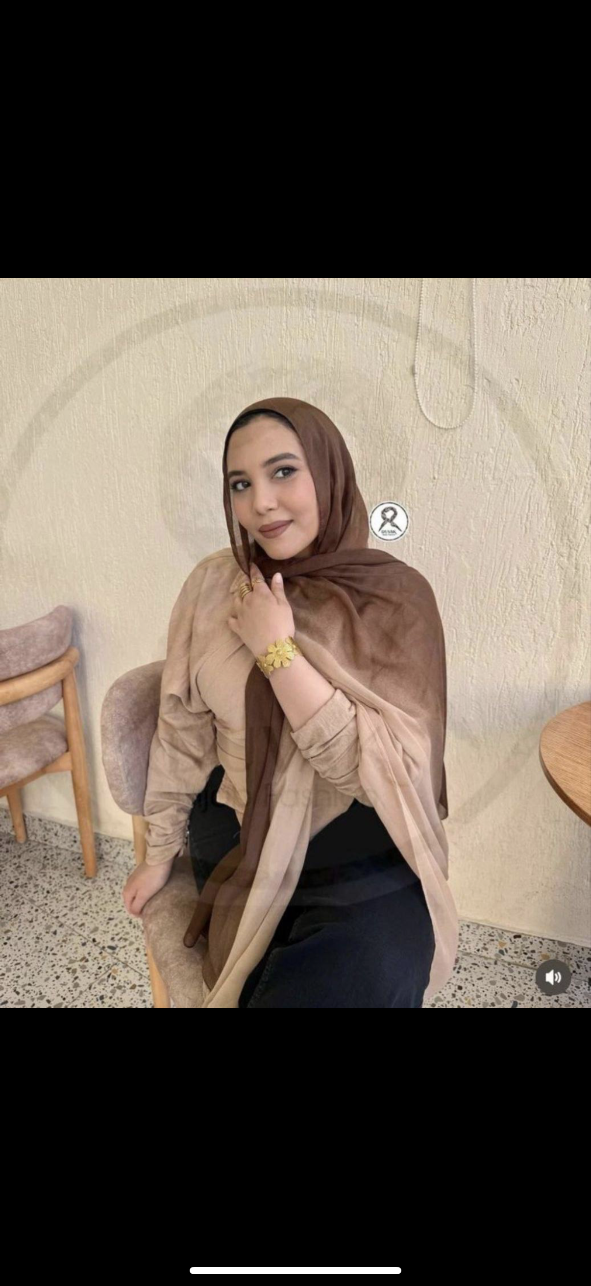 Ombre model hijab